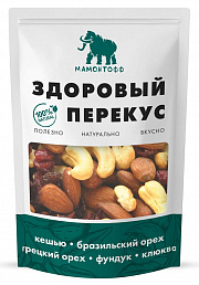 Смесь Орехов С Клюквой Мамонтофф 80Г.