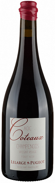 Lelarge Pugeot Coteaux Champenois Vrigny Rouge Pinot Noir