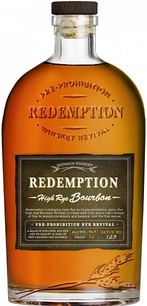 Redemption High Rye Bourbon