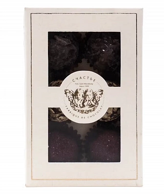 Schast'ye Happiness Chocolate Truffles 6 Pcs. №1 90G.