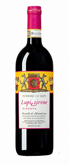 Подере Ле Рипи Брунелло Ди Монтальчино Ризерва Лупи И Сирене, 2013, Красное, Сухое, 14%, 0.75Л.