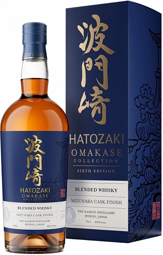 Hatozaki Omakase Collection Sixth Edition Mizunara Cask Finish Blended Whisky