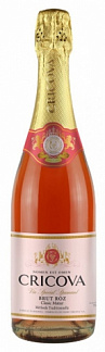 Крикова Выдержанное, Розовое, Брют, 12.5%, 0.75Л.