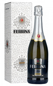 Асти Феррина, (П/У), Белое, Сладкое, 7.5%, 0.75Л.