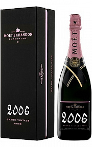 Моэт И Шандон Гран Винтаж Розе (П/К), 2006, Розовое, Брют, 12.5%, 0.75Л.