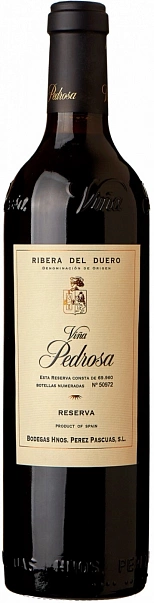 Bodegas Hermanos Perez Pascuas Vina Pedrosa Reserva