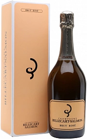 Билькар-Сальмон Брют Розе П/У, Розовое, Брют, 12%, 0.75Л.