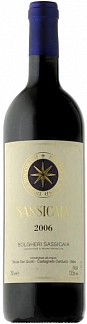 Сассикайя, 2006, Красное, Сухое, 13.5%, 0.75Л.