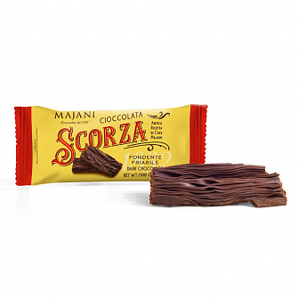 Dark Chocolate Scorza 60% Cacao Majani 25G.
