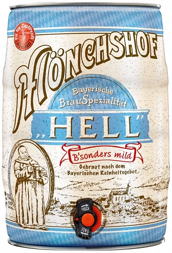 Monchshof Bayerisch Hell Mini Keg