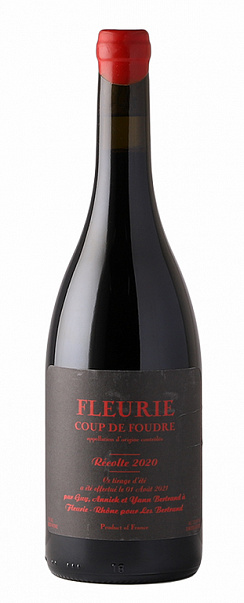 Yann Bertrand Fleurie Coup De Foudre Cru Du Beaujolais