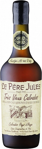 Leon Desfrieches Et Fils Le Pere Jules Calvados Pays D`auge 40 Ans D'age