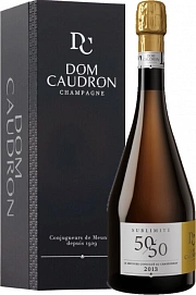 Дом Кодрон Сюблимите 50/50 (П/У), 2014, Белое, Брют, 12.5%, 0.75Л.