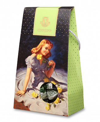 Chocolate Candies Truffle With Pistachio Pin Up Purple 150 Gr.