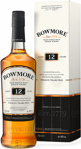 Bowmore 12 Year Old Single Malt Scotch Whisky