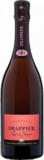 Драпье Розе Де Сэнье, 2016, Розовое, Брют, 12%, 0.75Л.