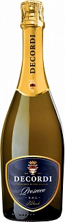 Просекко Декорди Брют, Белое, Сухое, 11%, 0.75Л.