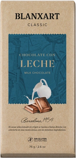 Blanxart 0% Sweeteners Brasil 78% Organic Dark Chocolate 75G.