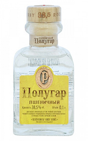 Полугар Пшеничный, 38.5%, 0.1Л.