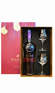 Арди Лежан 1863 + 2 Бокала, 40%, 0.7Л.