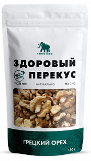 Грецкий Орех Очищенный Мамонтофф 180Г.
