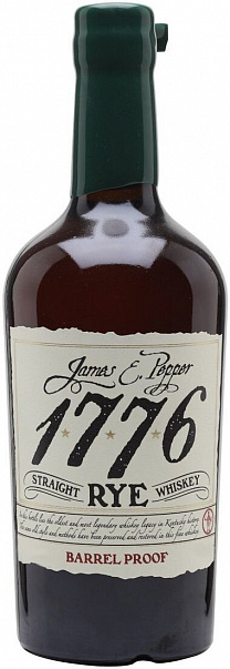 James E.pepper Straight Rye Barrel Proof