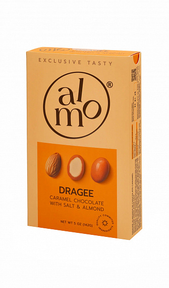 Almo Dragee Caramel  Chokolate With Salt&Almond