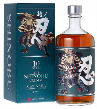 Shinobu Distillery The Koshi-No Shinobu 10 Years Old Mizunara Oak Pure Malt