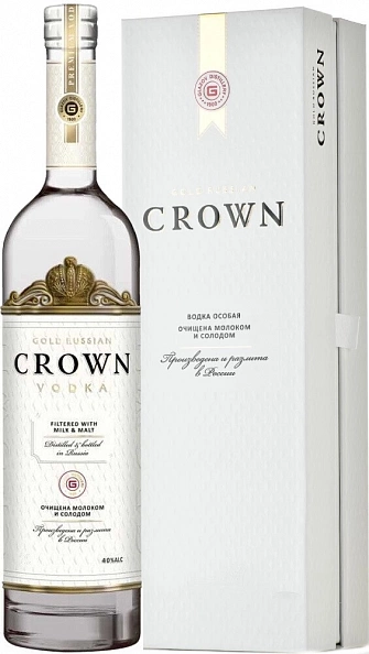 Gold Russian Crown G/B
