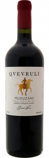 Qvevruli Mukuzani Qvevri Red Dry Wine