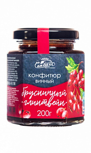 Конфитюр Винный Брусничный Глинтвейн Сам Бы Ел, 200Г.