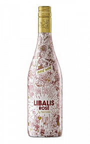 Либалис Розе, 2015, Розовое, Полусухое, 12%, 0.75Л.