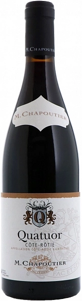 M.chapoutier Cote Rotie Quatuor