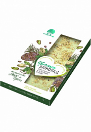 Шоколад Цветной С Фисташкой И Кедровым Орехом, 100Г.