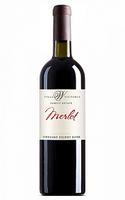 Вилла Виктория Мерло Семигорье Резерв, 2015, Красное, Сухое, 14.5%, 0.75Л.