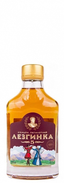 Kizlyar Cognac Lezginka 5 Years Old