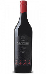 Каберне Совиньон Премиум Сикора, 2014, Красное, Сухое, 14%, 0.75Л.