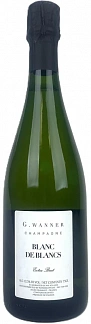 Ж.ваннер Xix Блан Де Блан, Белое, Экстра-Брют, 12.5%, 0.75Л.
