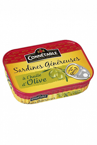 Sardines With Olive Oil Connetable 140G.