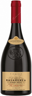 Балаклава Пино Нуар Резерв, 2017, Красное, Сухое, 13.5%, 0.75Л.