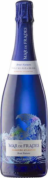 Мар Де Фрадес Альбариньо Атлантико, Белое, Брют Натюр, 12%, 0.75Л.