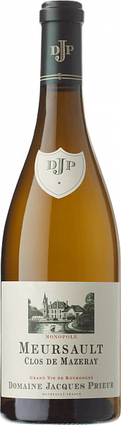 Domaine Jacques Prieur Meursault Clos De Mazeray Monopole