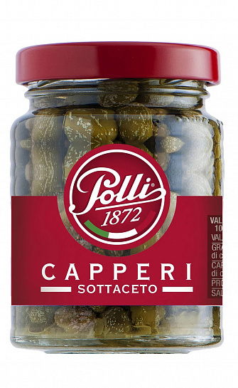 Capperi Sottaceto In Vinegar Polli 100G.